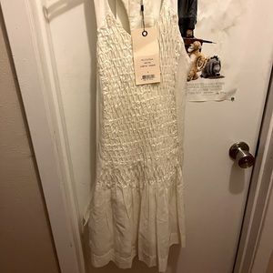 NEW Rag & Bone White Ivette Dress Sz small NWT Retail $395